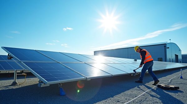 Comment optimiser l installation de panneaux solaires professionnels ?